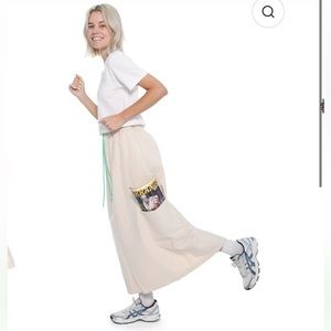 Meals clothing chef skirt flour